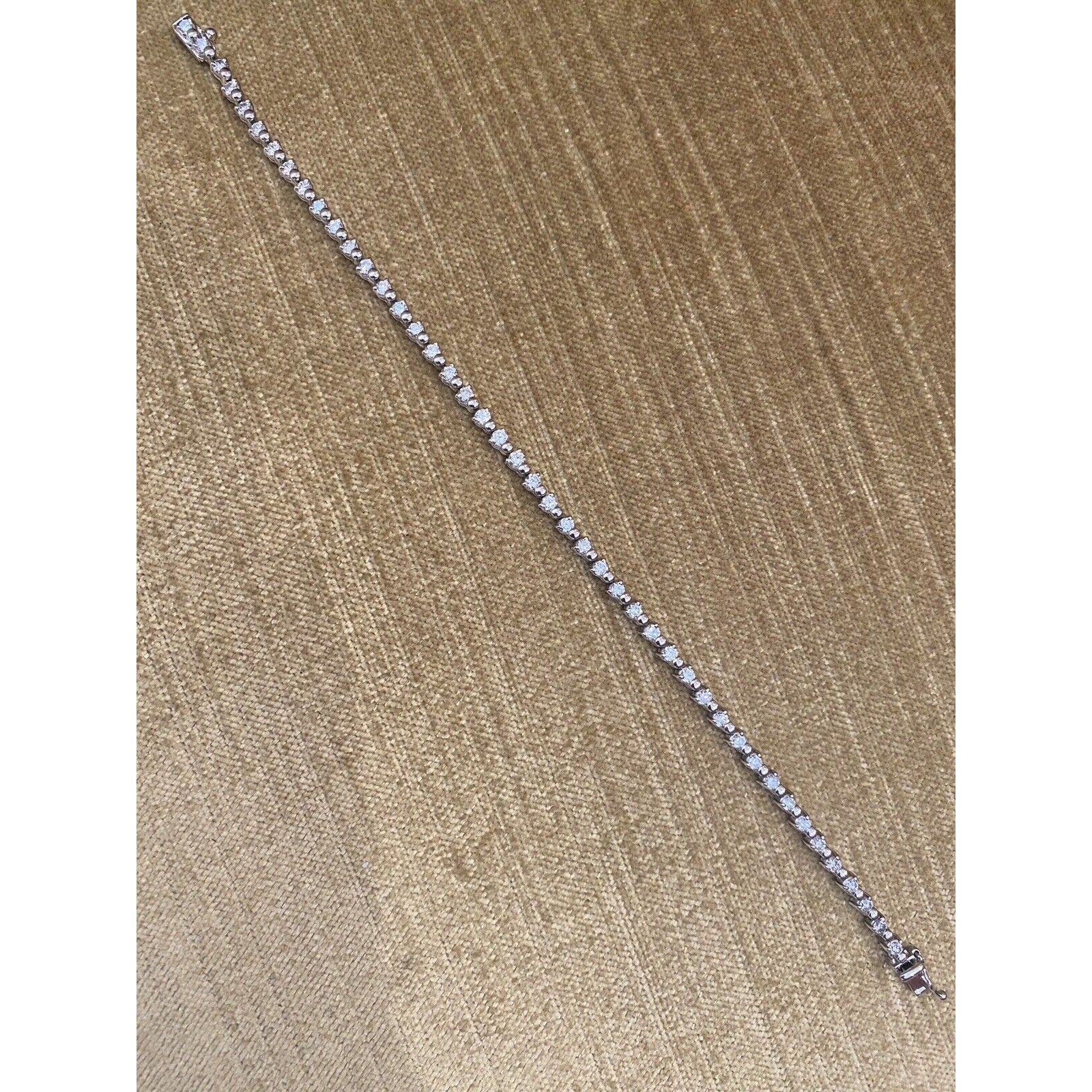 Diamond Tennis Bracelet 2.00cttw 7.25 inches in Platinum