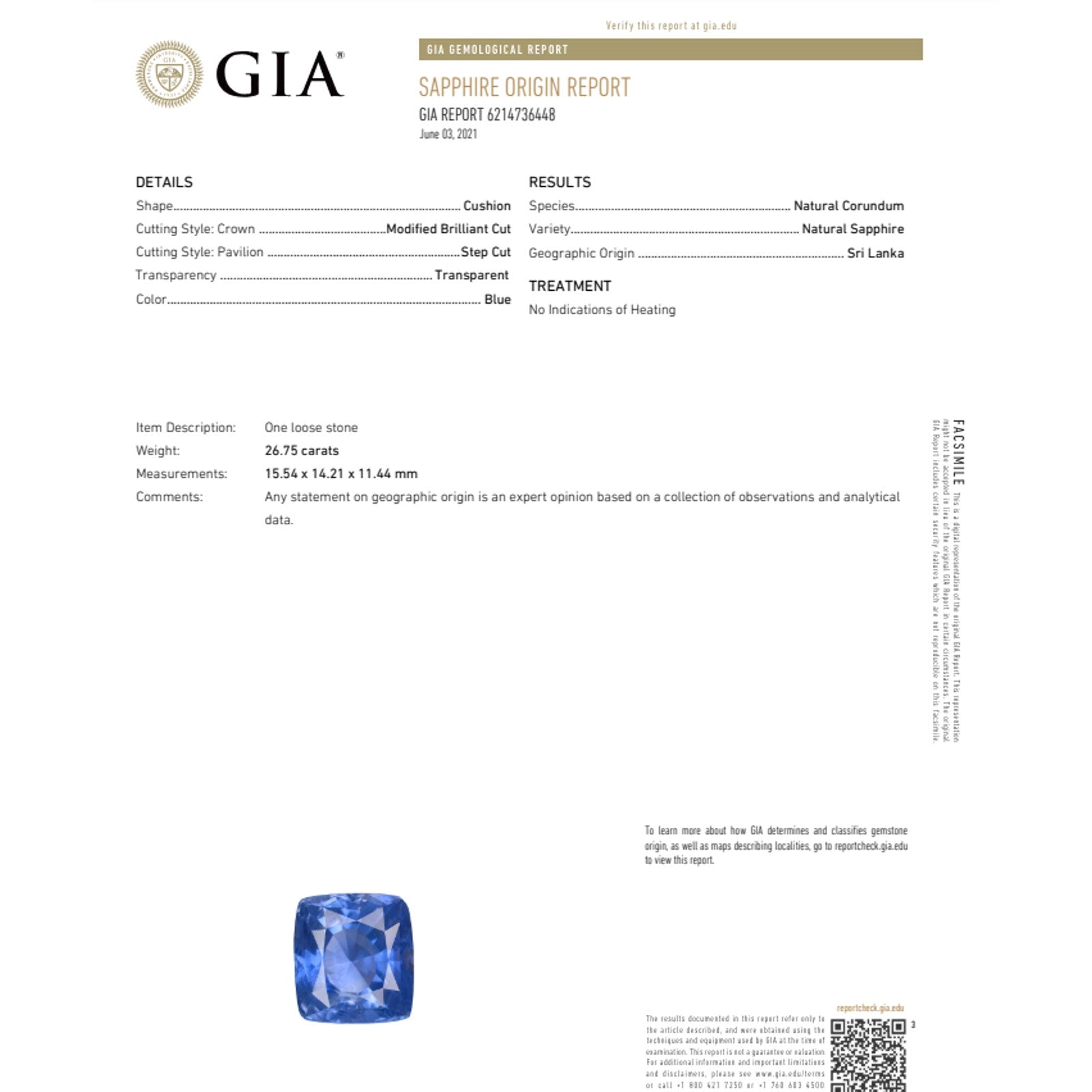 GIA 26.75cts Unheated Ceylon Sapphire in Diamond Halo Platinum Ring- C300ZR