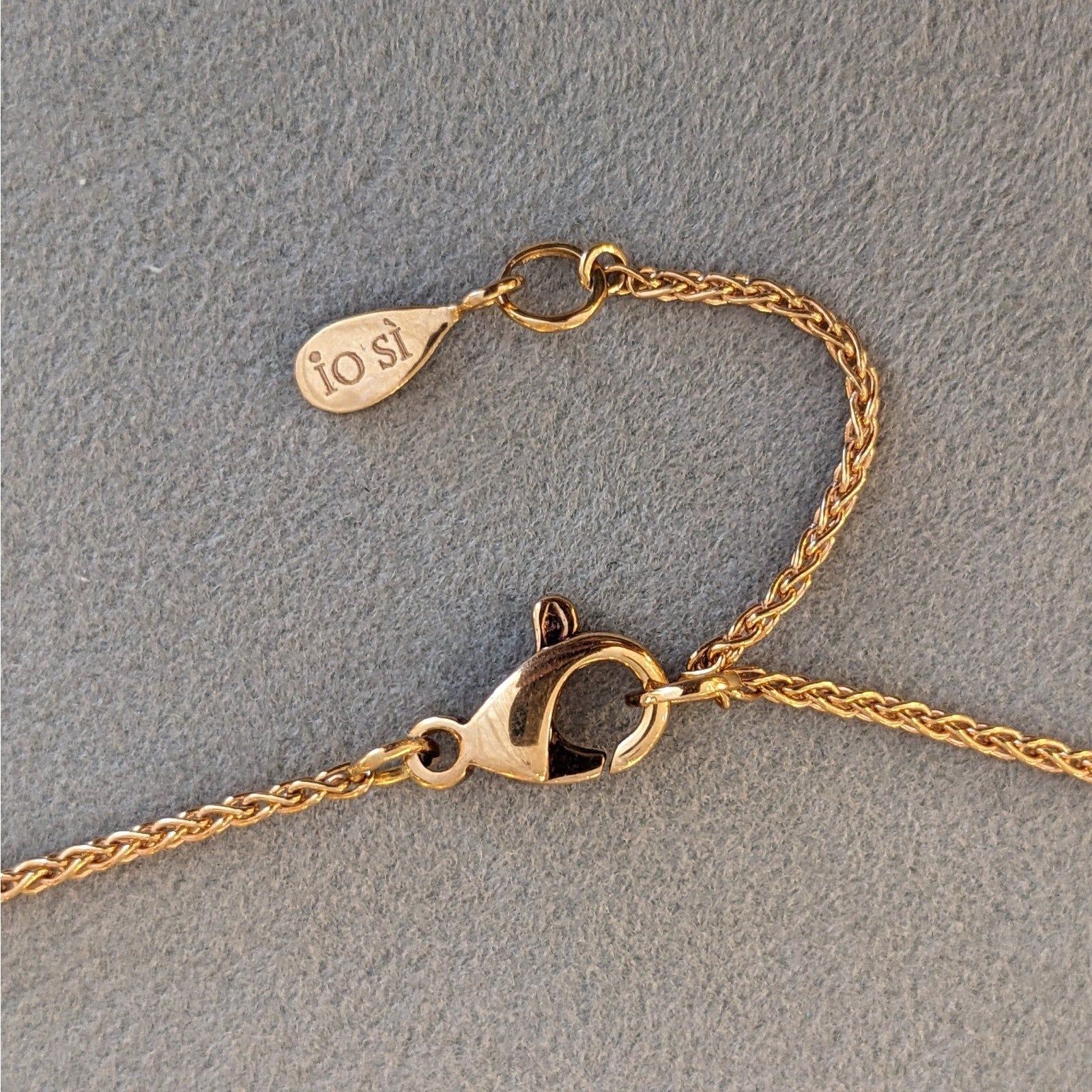 iO Si Italy Diamond Bauble Pendant Necklace in 18k Rose Gold - HM2719SR