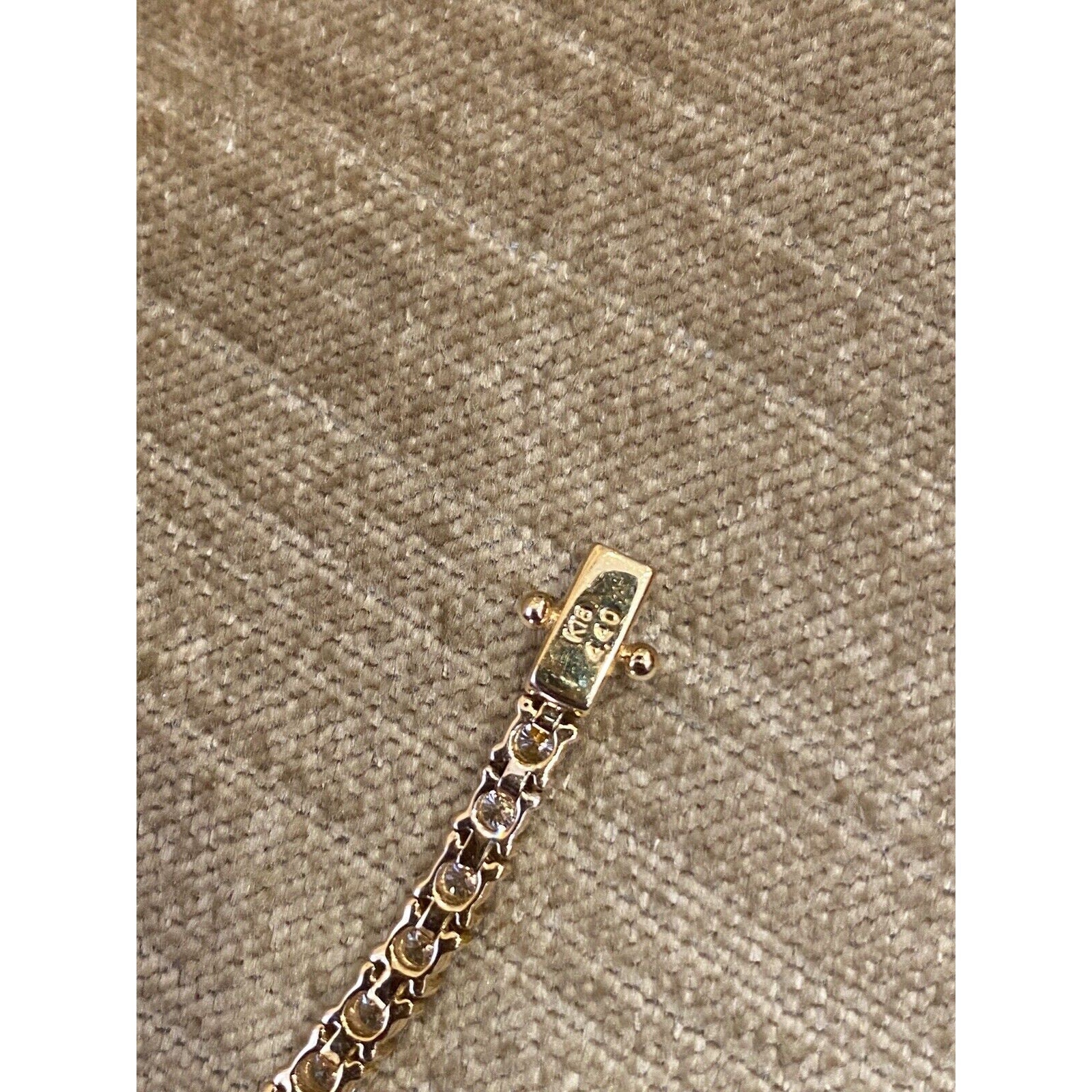 Diamond Tennis Bracelet Rounds 4.40 cttw in 18k Yellow Gold 7 in. - HM2329AV