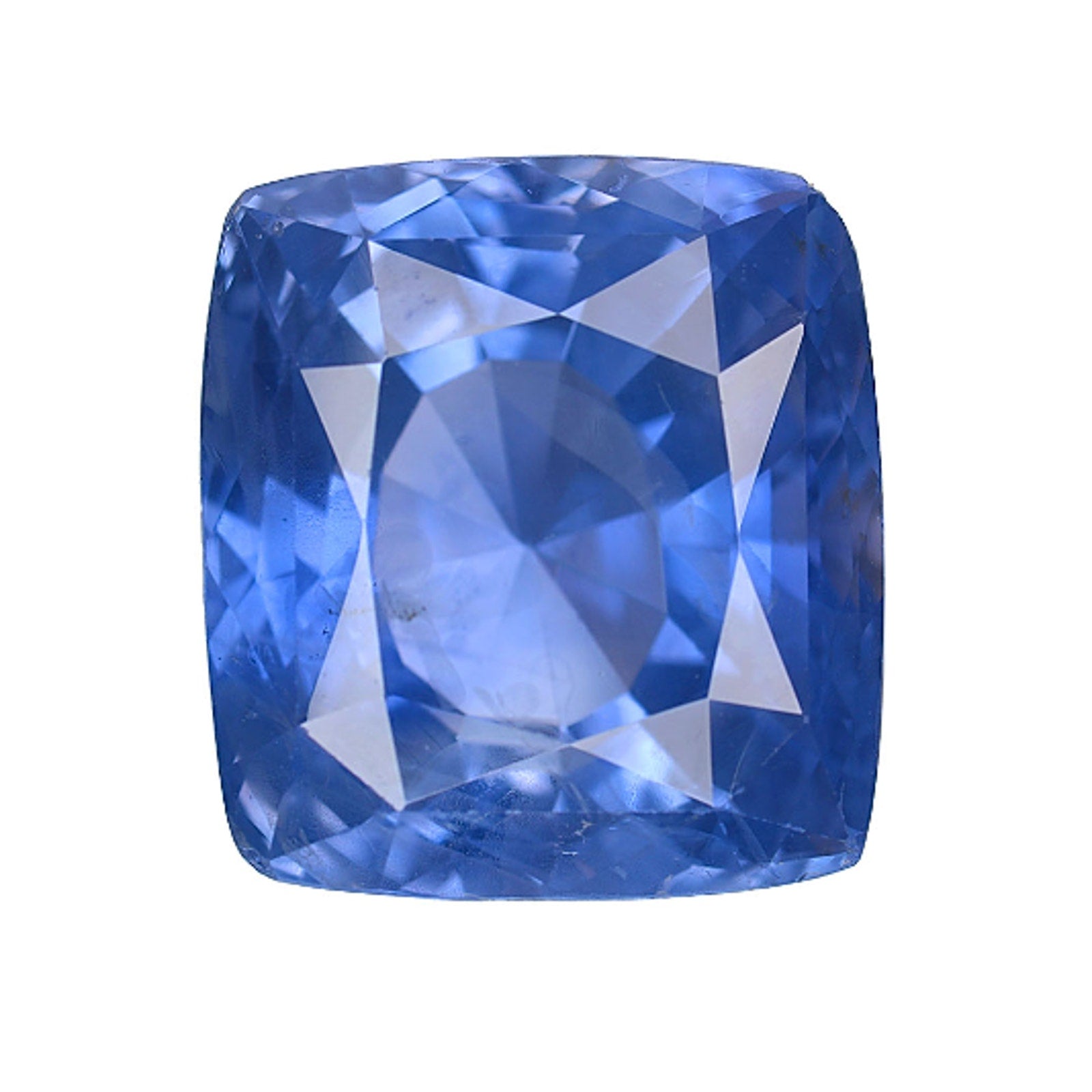 GIA 26.75cts Unheated Ceylon Sapphire in Diamond Halo Platinum Ring- C300ZR