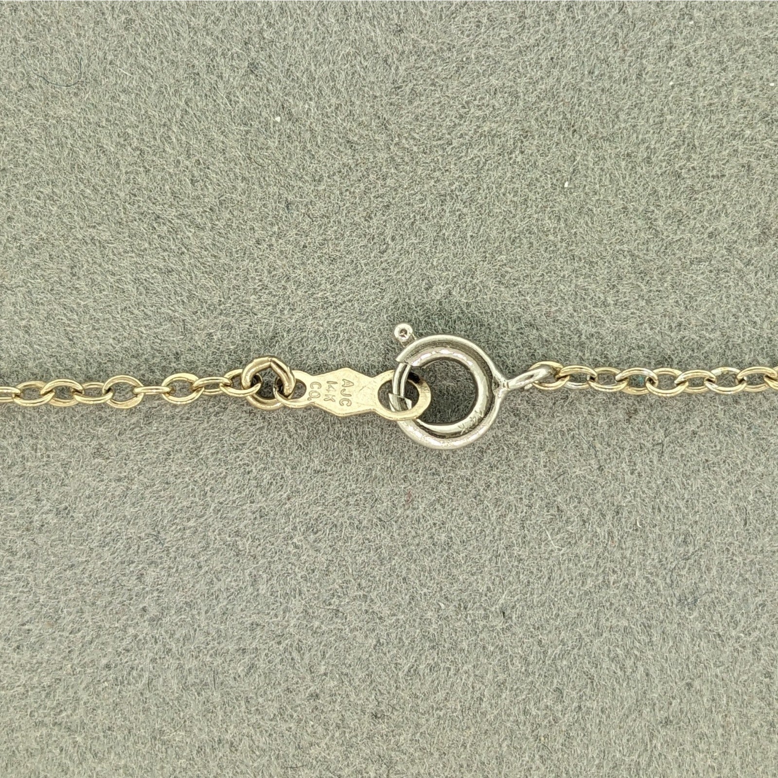 Diamond Fleur de Lis Pendant Necklace in 18k/14k White Gold