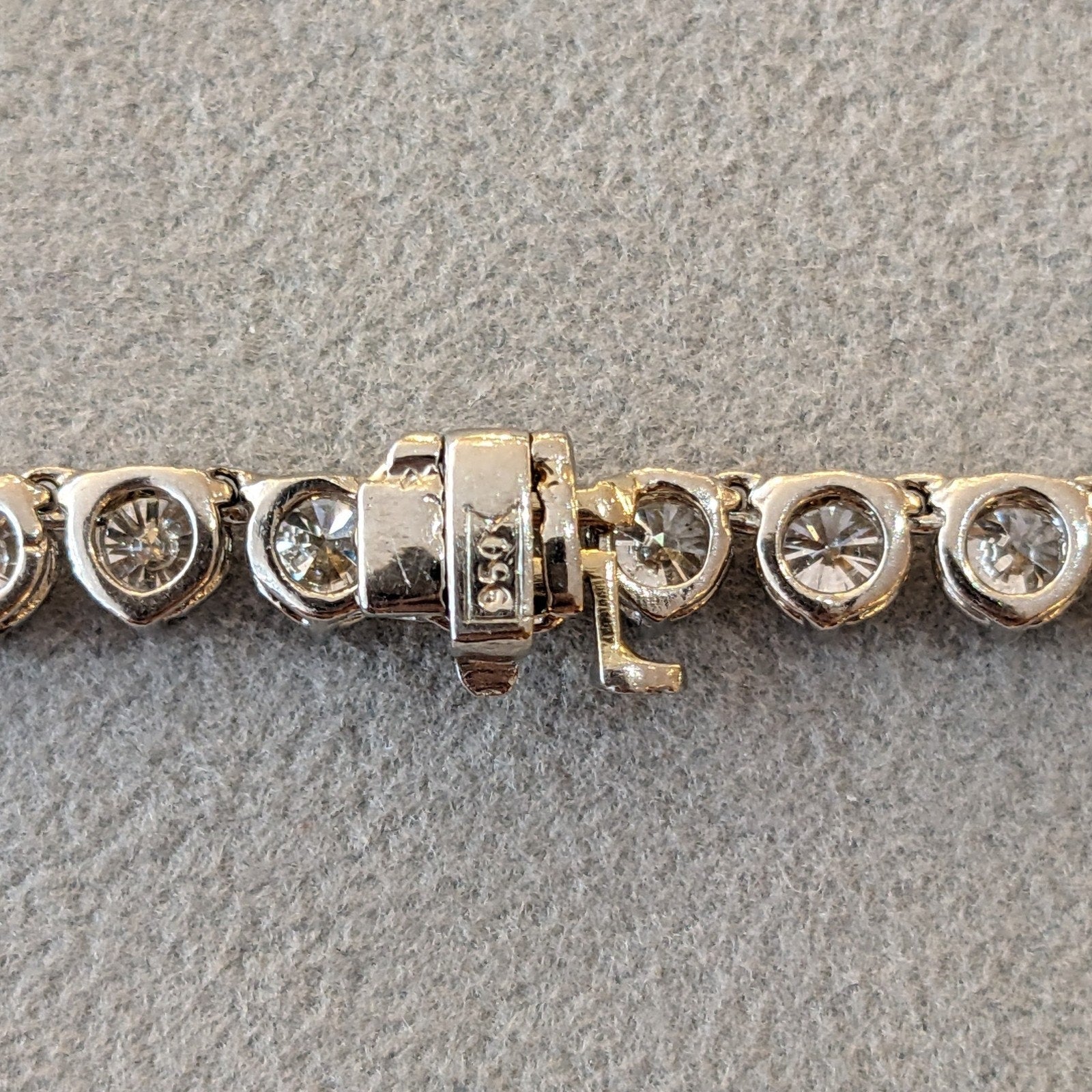 32.5 inch Round Diamond Tennis Necklace 52.00 cttw in Platinum - HM2600PZZ