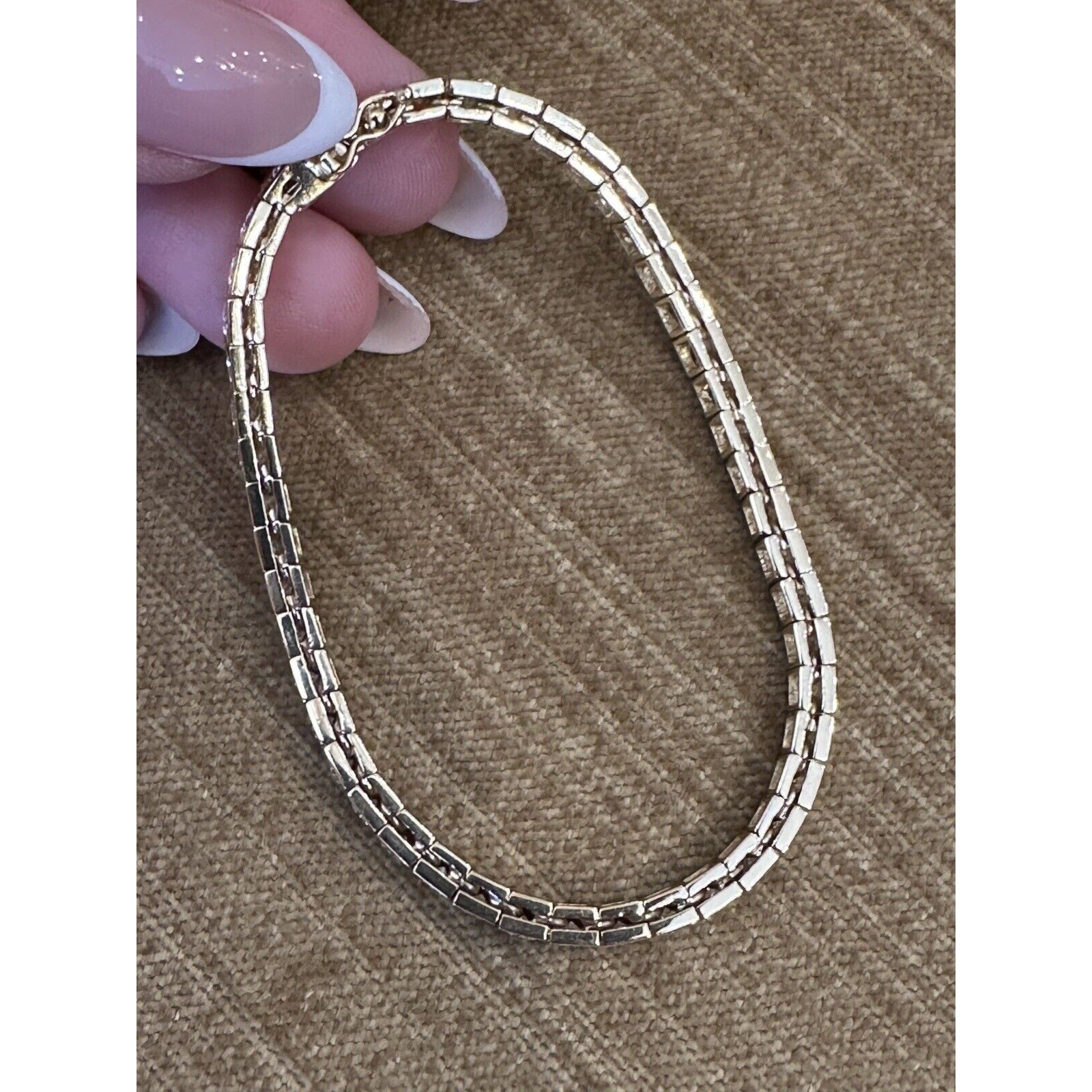 Round Diamond Tennis Line Bracelet 5.00cttw in 18k Yellow Gold - HM2514B