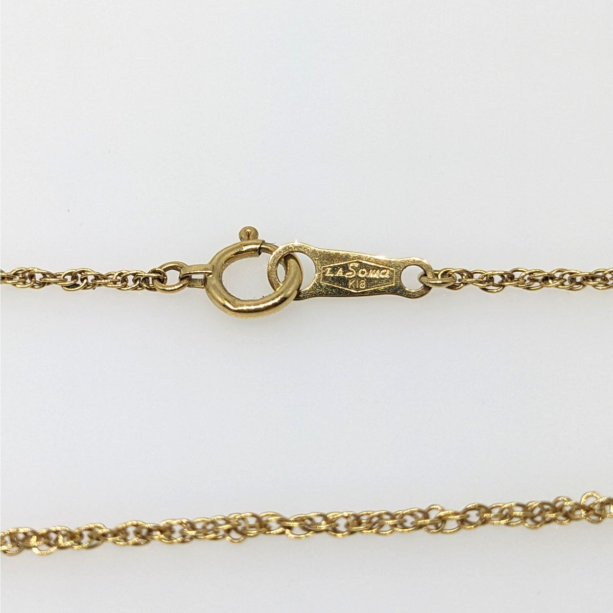GIA 3.11 ct Pear Diamond Pendant Necklace in 18k Yellow Gold