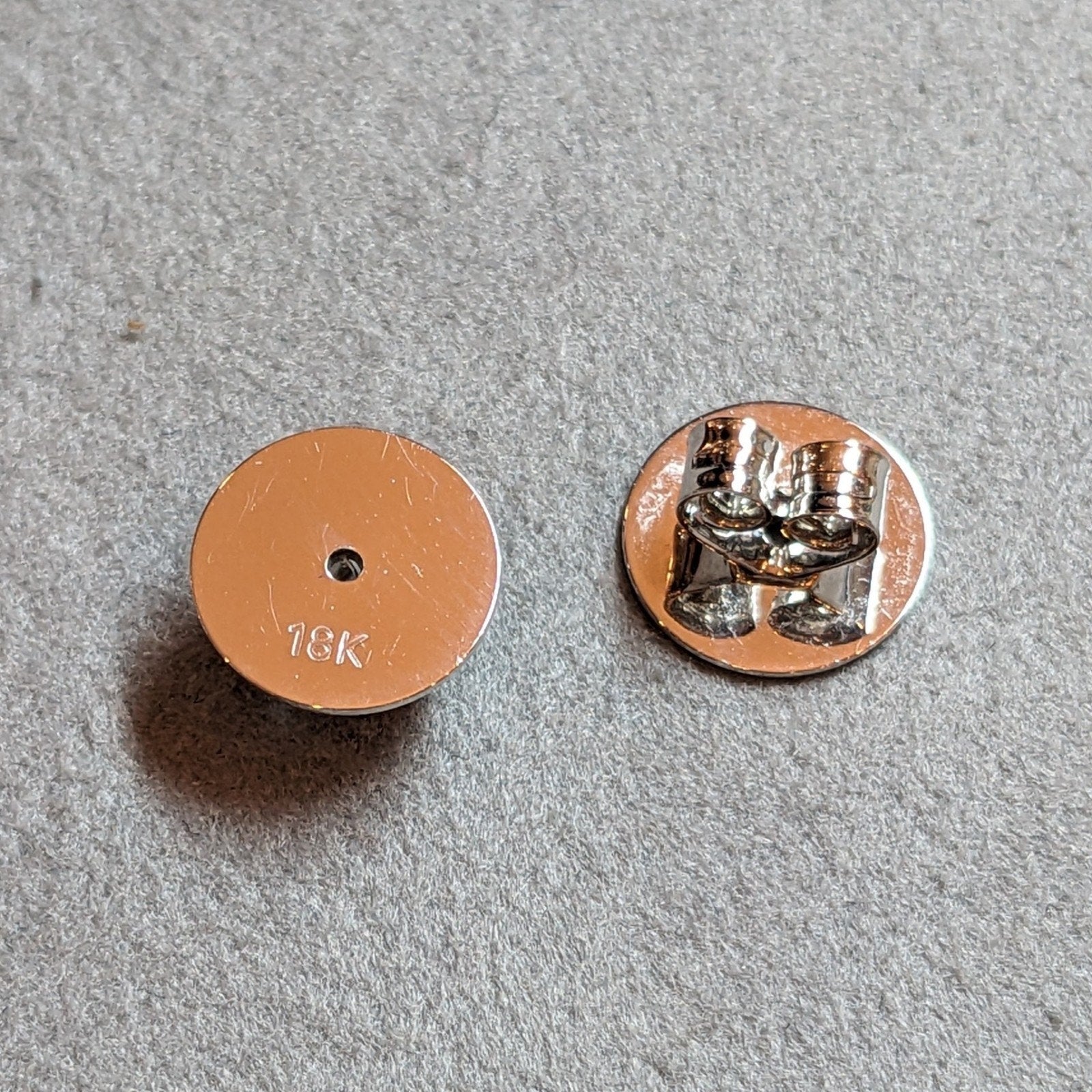 Natural Diamond Illusion Set Stud Earrings 4.02 ctw in 18k White Gold