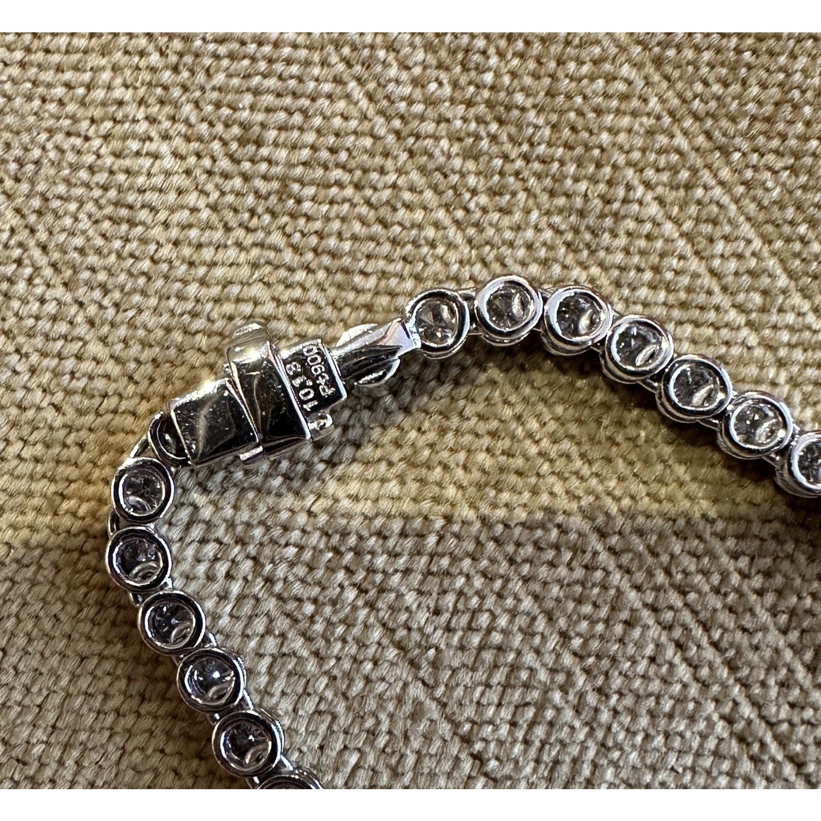 10.13 cttw Natural Diamond Graduated Tennis Necklace in Platinum 16.75"