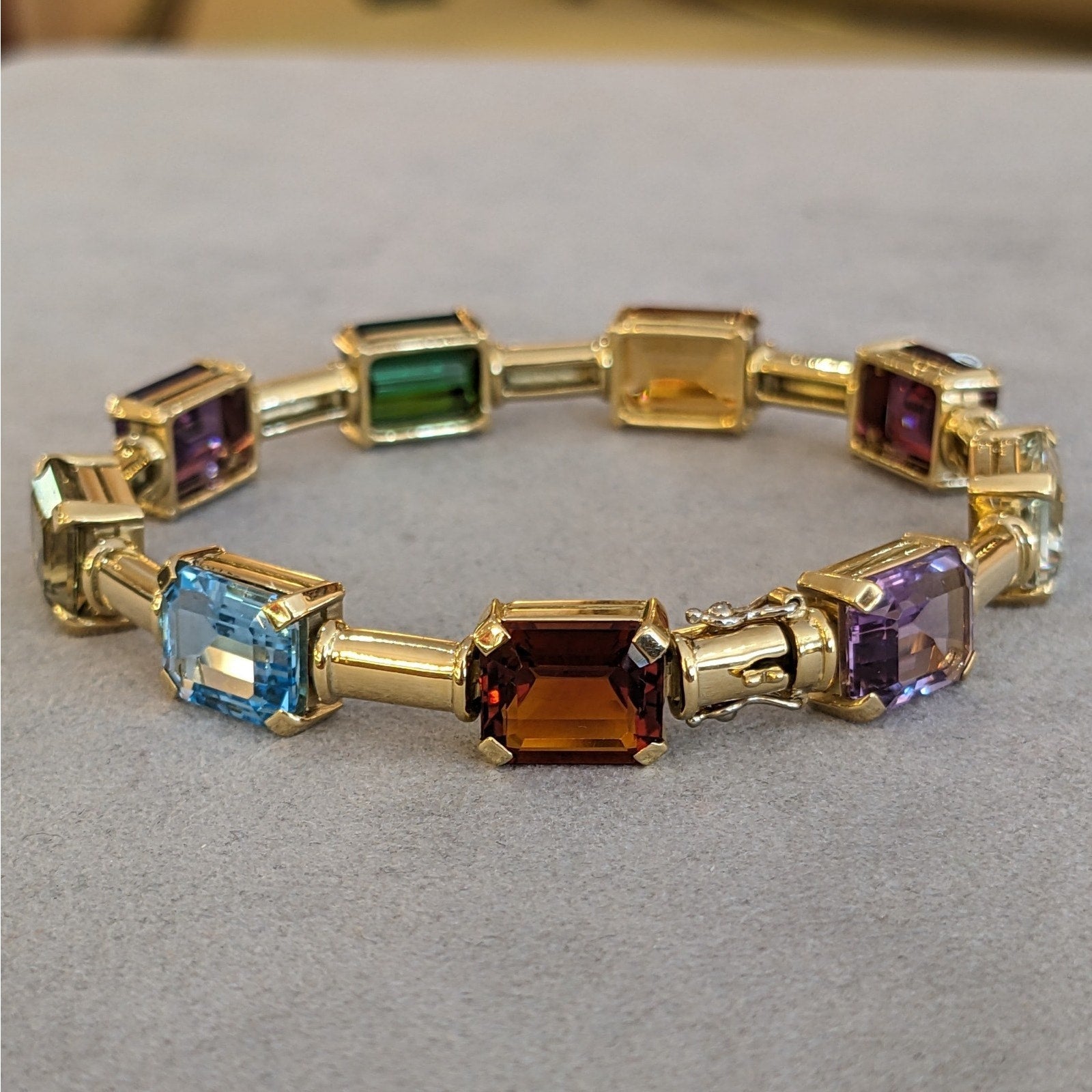 H Stern Multi Gem Bracelet in 18k Yellow Gold
