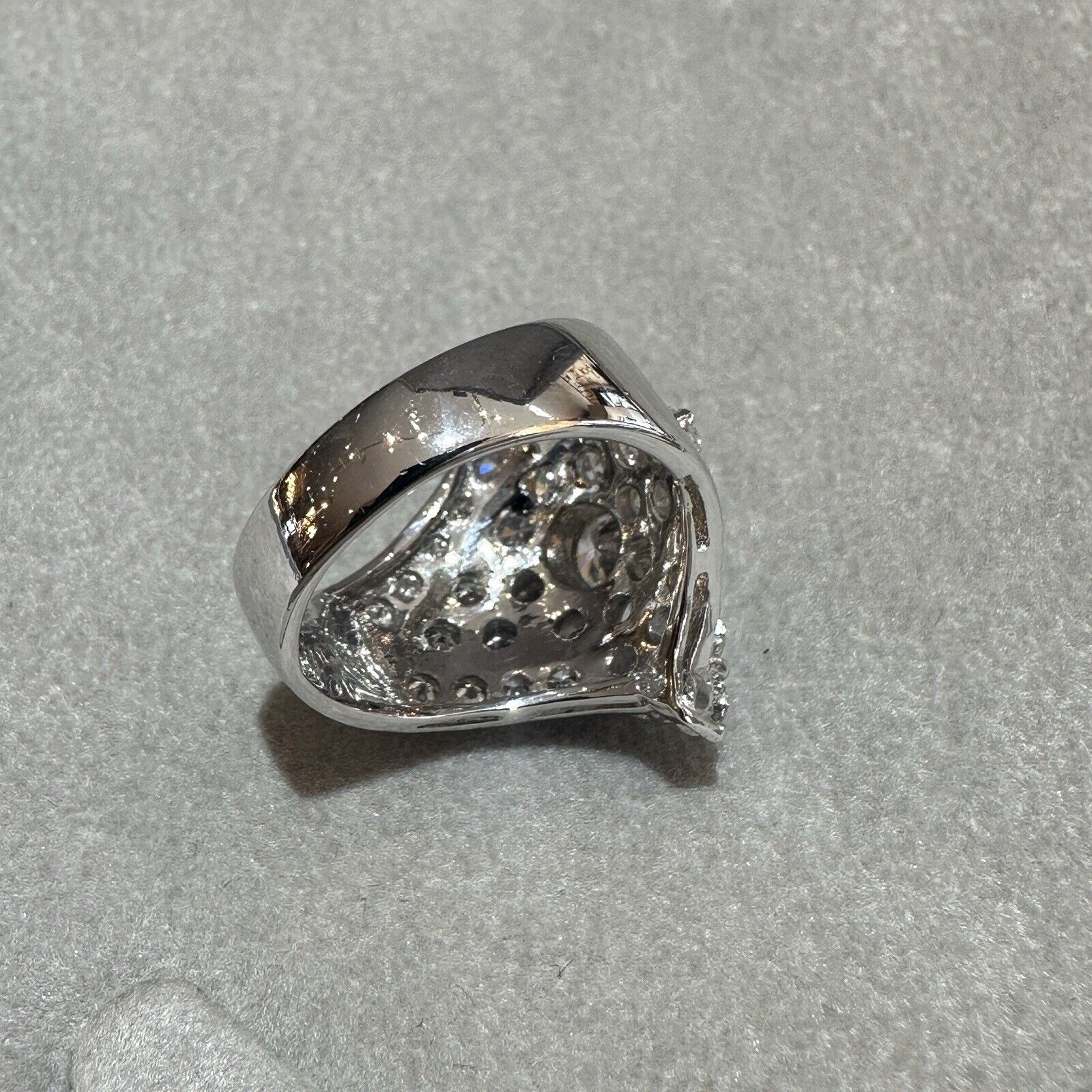 Natural Diamond Cocktail Ring with 2.03 cttw in Platinum