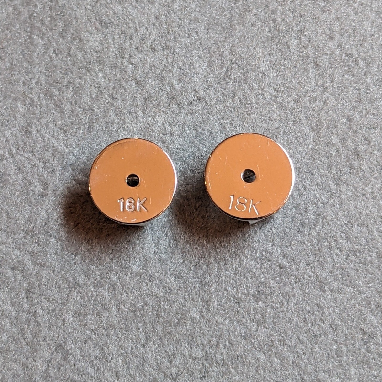 Illusion set Natural Diamond Stud Earrings 1.61cttw in 18k White Gold