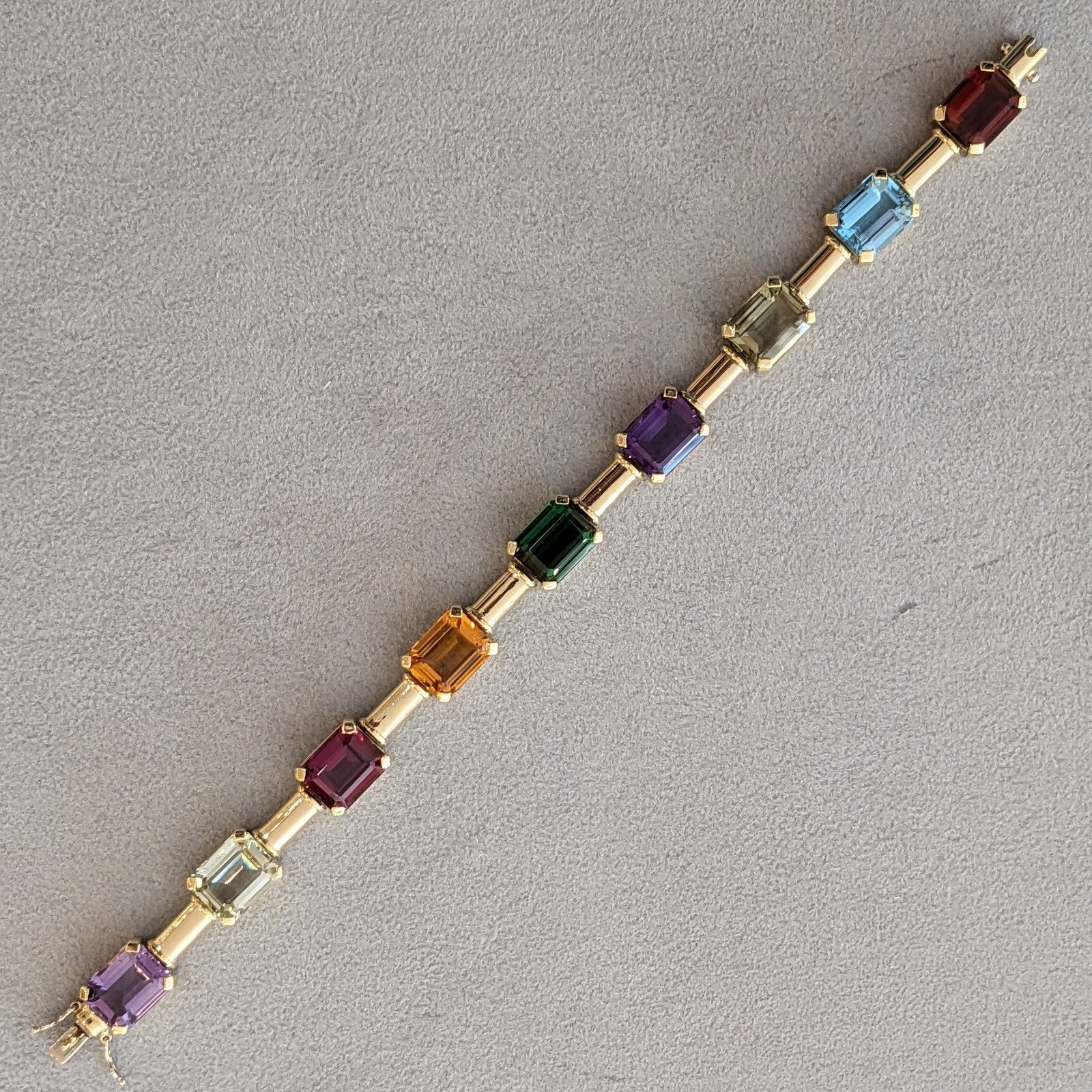 H Stern Multi Gem Bracelet in 18k Yellow Gold