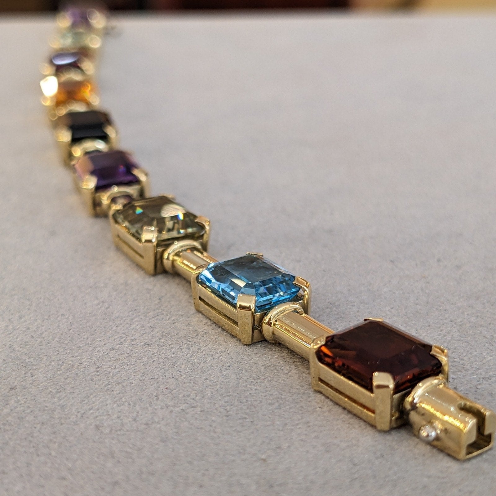 H Stern Multi Gem Bracelet in 18k Yellow Gold