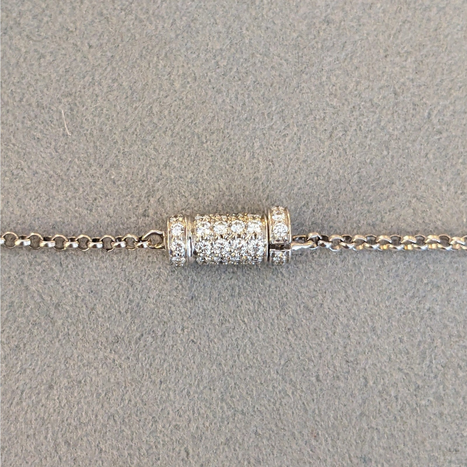 Natural Aquamarine and Diamond Pendant Necklace in 18k White Gold