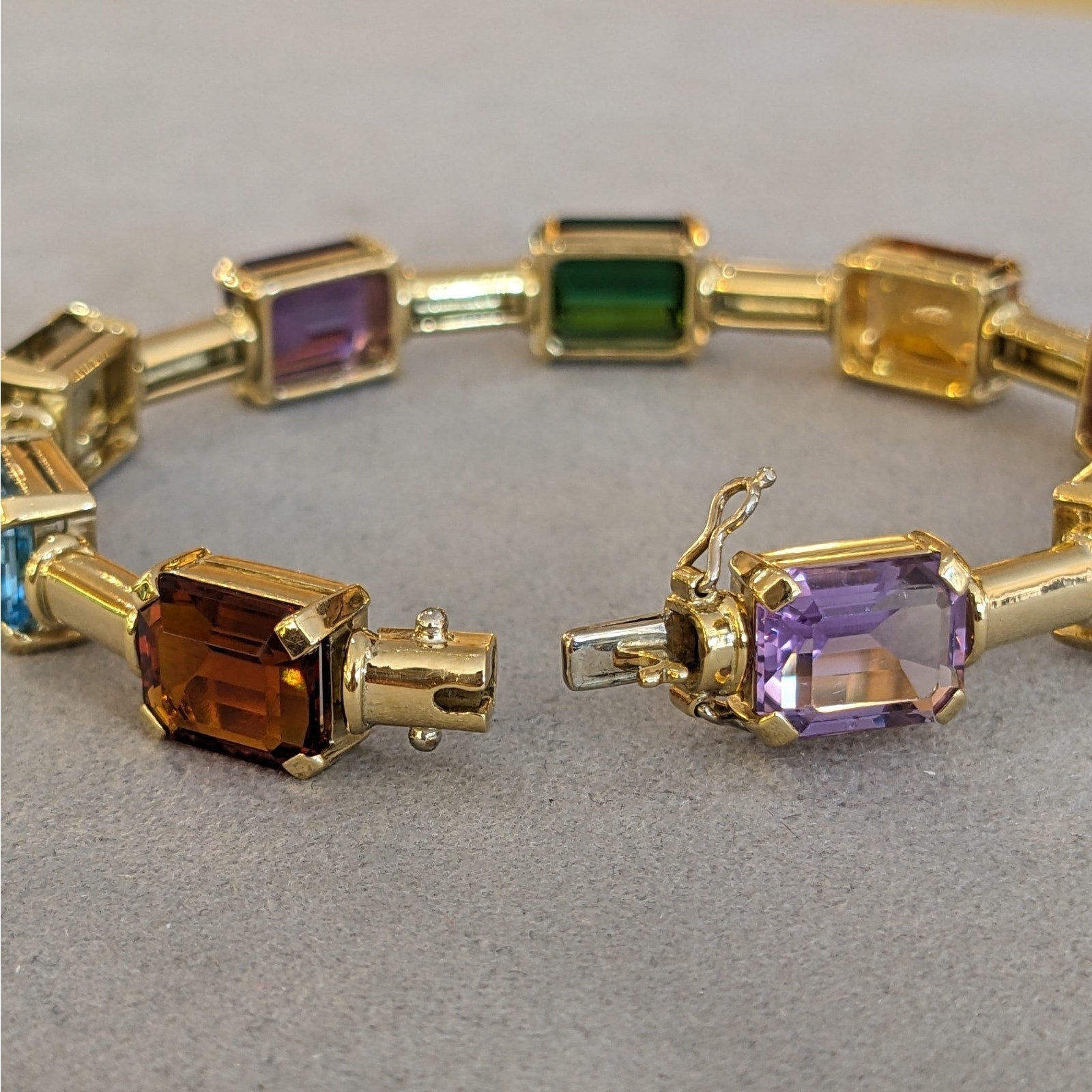 H Stern Multi Gem Bracelet in 18k Yellow Gold