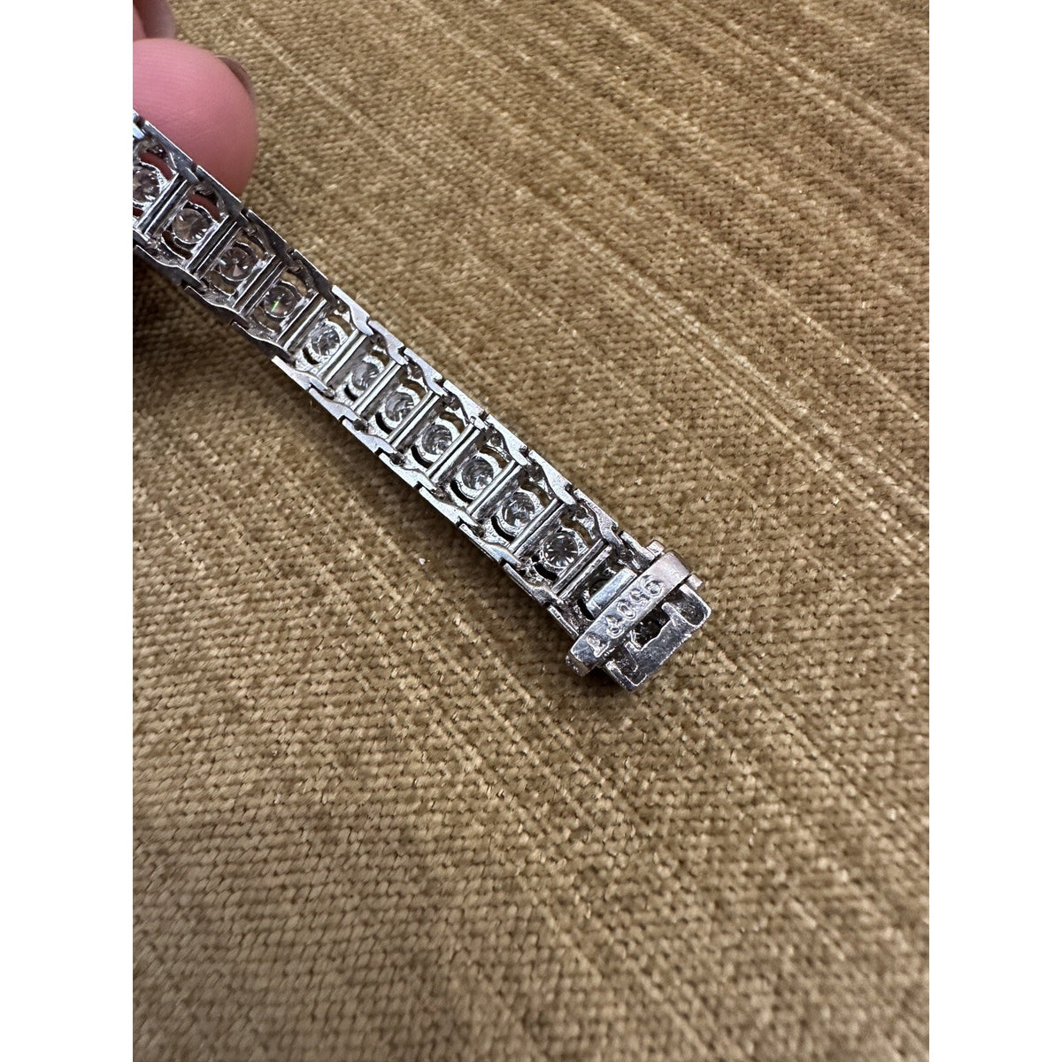 Vintage Diamond Link Bracelet 6.00cts in Platinum