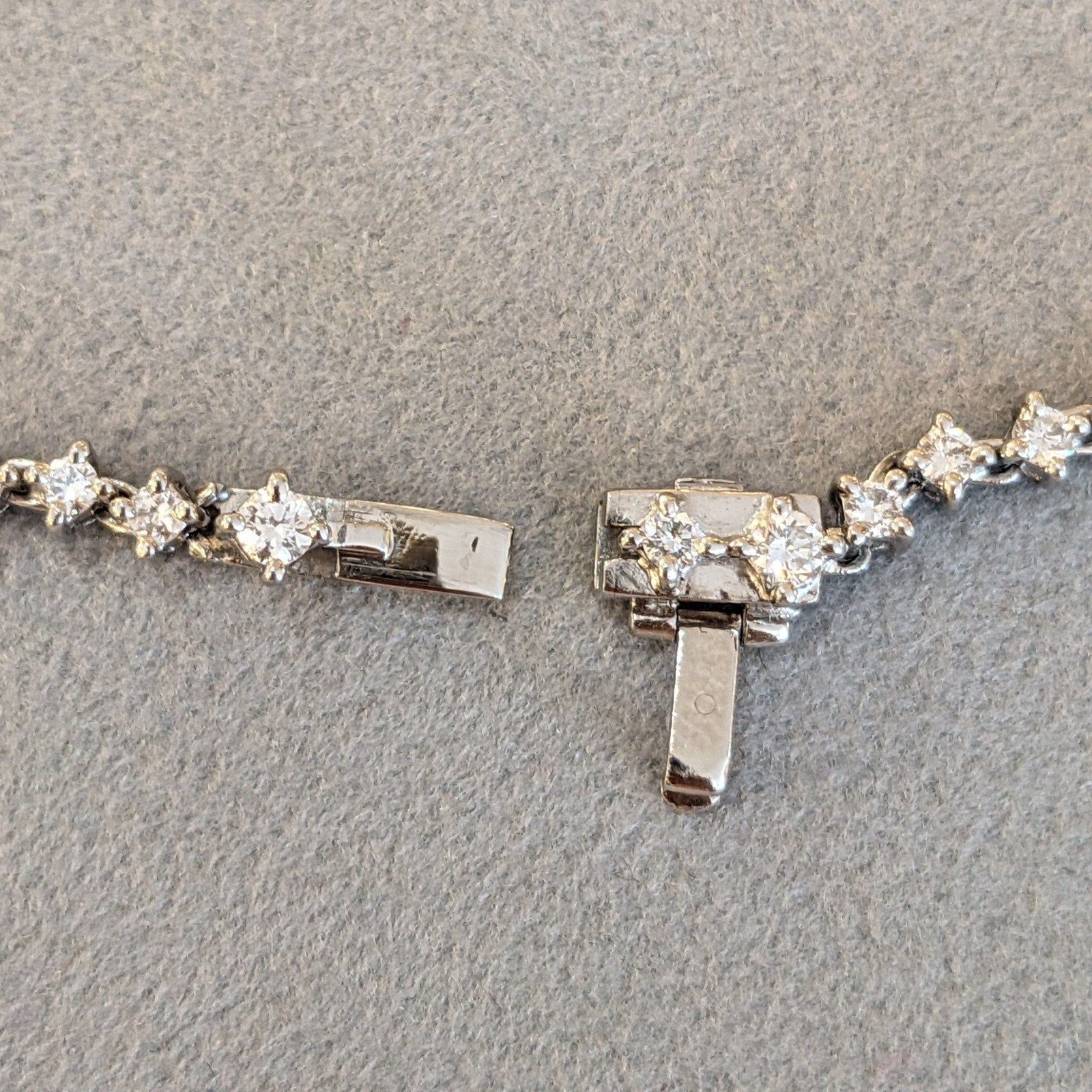 10.00 cttw Round Diamond Tennis Necklace 16.75 inches in Platinum