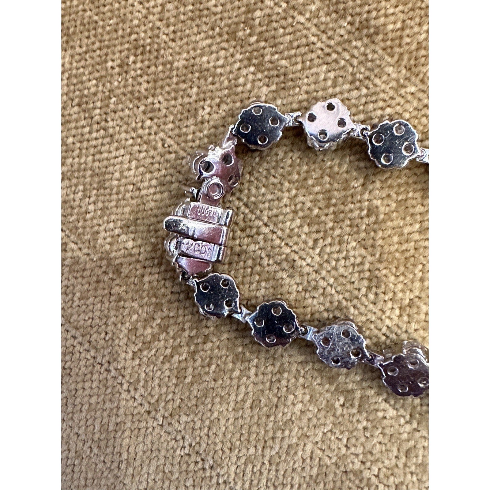 Floret Cluster Diamond Choker Necklace 10.34 cttw in Platinum