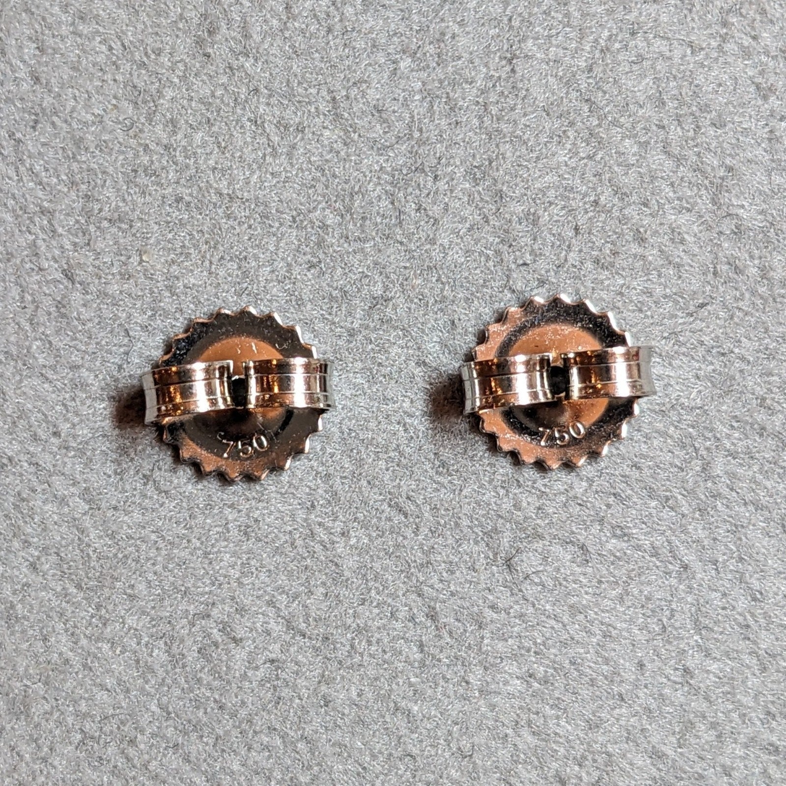 GIA Natural Burma Ruby Oval Stud Earrings with Diamonds in Platinum/18k-HM2763IB